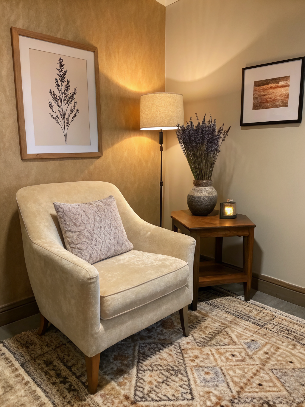 Home2 A beautifully decorated private suite at Family First Senior Care